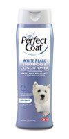 8 in 1 Perfect Coat White Pearl Shampoo and Conditioner  +    -  473 