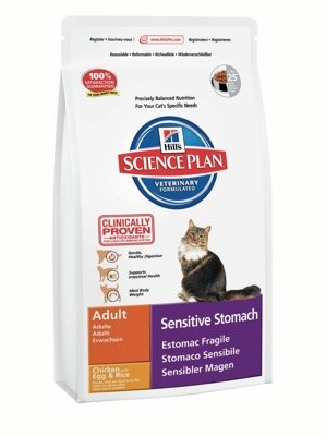 Hills SP Feline Adult Sensitive Stomach       , 400 