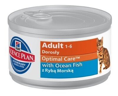 Hills SP Feline Adult Ocean Fish      , 85 