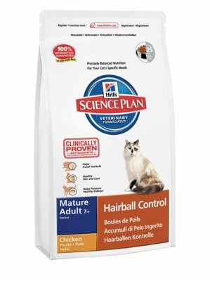 Hills SP Feline Hairball Senior Chicken        , 1,5 