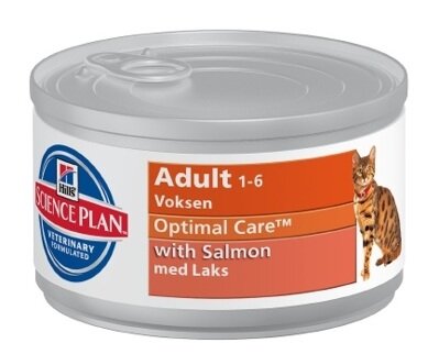 Hills SP Feline Adult Salmon     , 85 