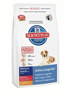 Hills SP Canine Mature Adult 7+ Medium Chicken        , 12 