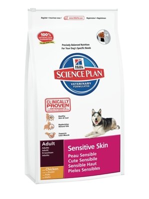 Hills SP Canine Adult Sensitive Skin       , 12 