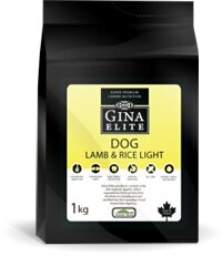 Gina Elite Dog Lamb&Rice Light     , 18