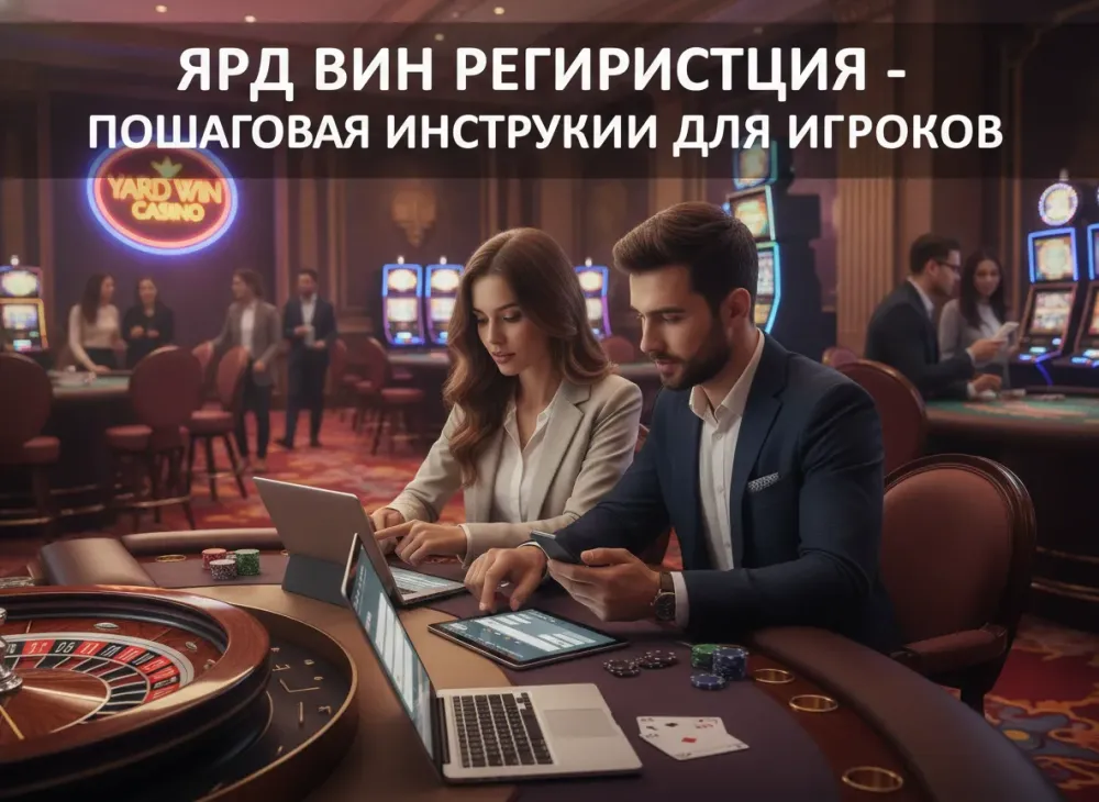 Ярд вин регистрация - пошаговая инструкция для игроков